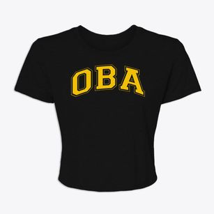 Oklahoma Bible Academy Varsity Arch Women's Crop Top