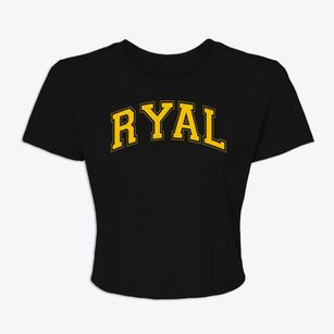 Ryal Elementary School Varsity Arch Women's Crop Top