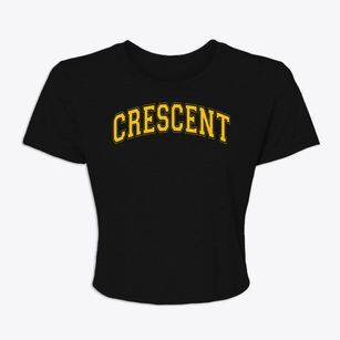 Crescent High School Varsity Arch Women's Crop Top