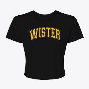 Wister School Varsity Arch Women's Crop Top