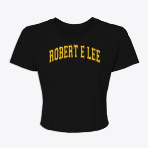 Robert E Lee Elementary School Varsity Arch Women's Crop Top