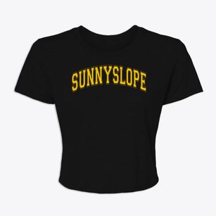 Sunnyslope Intermediate School Varsity Arch Women's Crop Top