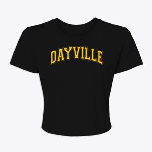 Dayville School District Varsity Arch Women's Crop Top