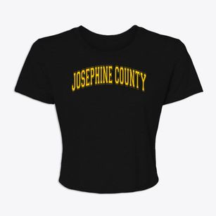 Josephine County Christian School Varsity Arch Women's Crop Top