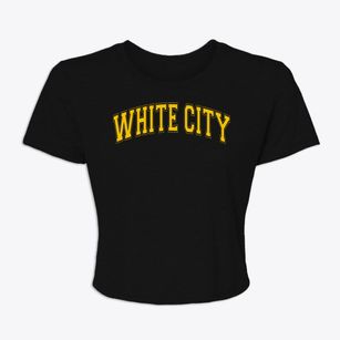White City Elementary School Varsity Arch Women's Crop Top