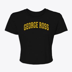 George Ross Elementary School Varsity Arch Women's Crop Top