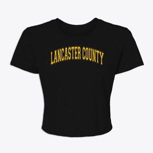 Lancaster County Christian School Varsity Arch Women's Crop Top