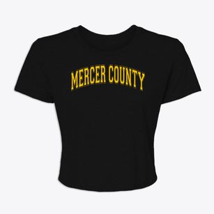 Mercer County Career Center Varsity Arch Women's Crop Top