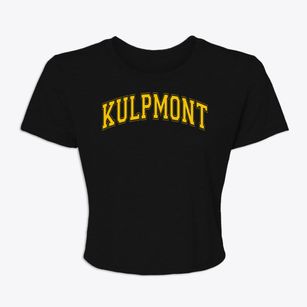 Kulpmont High School Varsity Arch Women's Crop Top