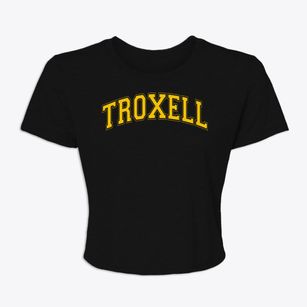 Troxell Junior High School Varsity Arch Women's Crop Top
