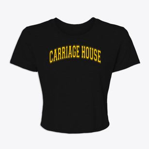 Carriage House Day Care Ltd. Varsity Arch Women's Crop Top