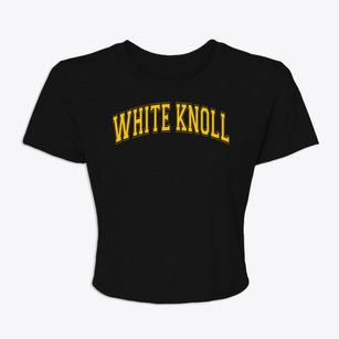 White Knoll High School Varsity Arch Women's Crop Top