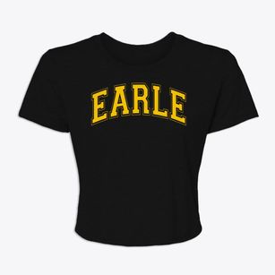 Earle Elementary School Varsity Arch Women's Crop Top