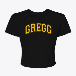 Gregg Middle School Varsity Arch Women's Crop Top