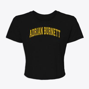 Adrian Burnett Elementary School Varsity Arch Women's Crop Top