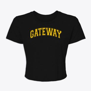 Gateway Baptist School Varsity Arch Women's Crop Top