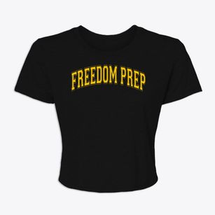 Freedom Preparatory Academy Varsity Arch Women's Crop Top