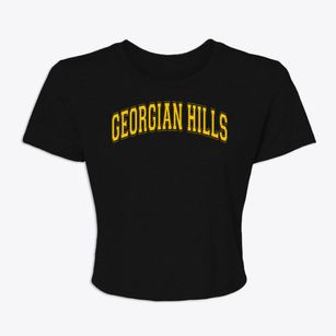 Georgian Hills Elementary School Varsity Arch Women's Crop Top
