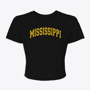 Mississippi Boulevard Christian Academy Varsity Arch Women's Crop Top