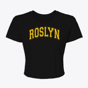 Roslyn Bell Girls Academy Varsity Arch Women's Crop Top