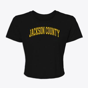 Jackson County High School Varsity Arch Women's Crop Top