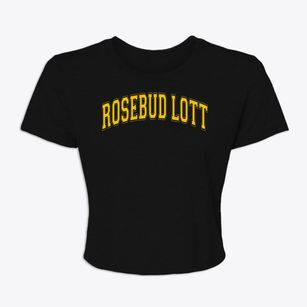 Rosebud Lott Alternative School Varsity Arch Women's Crop Top