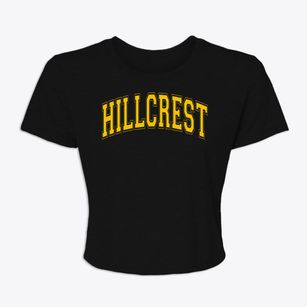 Hillcrest High School Varsity Arch Women's Crop Top
