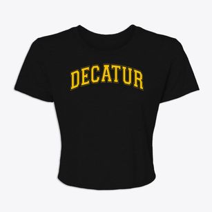 Decatur Middle School Varsity Arch Women's Crop Top