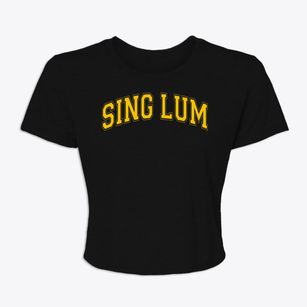 Sing Lum Elementary School Varsity Arch Women's Crop Top