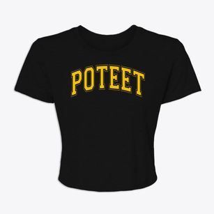 Poteet High School Varsity Arch Women's Crop Top