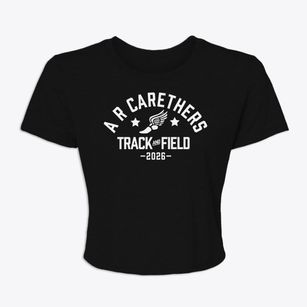 A R Carethers Academy Track and Field Women's Crop Top