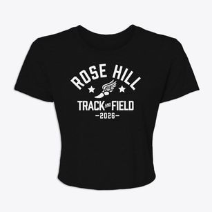 Rose Hill Middle School Track and Field Women's Crop Top