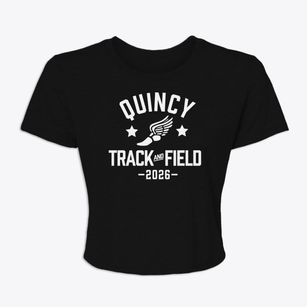 Quincy Elementary School Track and Field Women's Crop Top