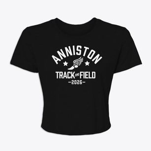 Anniston High School Track and Field Women's Crop Top