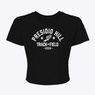 Presidio Hill School Track and Field Women's Crop Top
