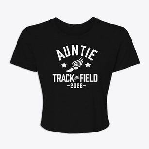 Auntie Mary Nicoli Elementary School Track and Field Women's Crop Top