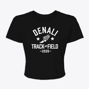 Denali Elementary School Track and Field Women's Crop Top