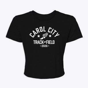 Carol City Middle School Track and Field Women's Crop Top