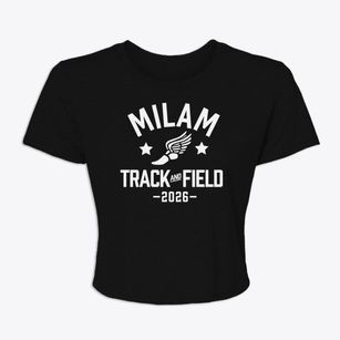 Milam K-8 Center Track and Field Women's Crop Top