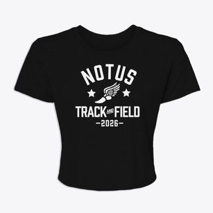 Notus School Track and Field Women's Crop Top