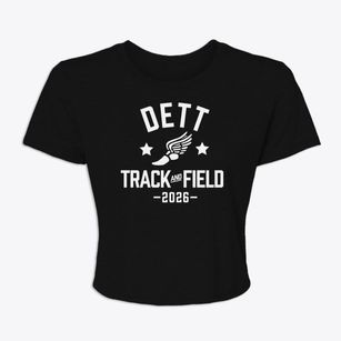 Dett Elementary School Track and Field Women's Crop Top