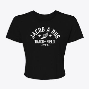 Jacob A Riis School Track and Field Women's Crop Top
