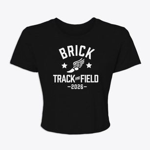 Brick Elementary School Track and Field Women's Crop Top