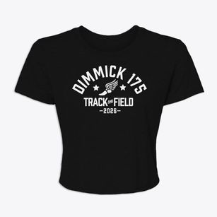 Dimmick Elementary School 175 Track and Field Women's Crop Top