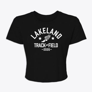 Lakeland Middle School Track and Field Women's Crop Top