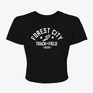 Forest City Elementary School Track and Field Women's Crop Top
