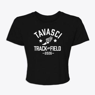Tavasci Elementary School Track and Field Women's Crop Top
