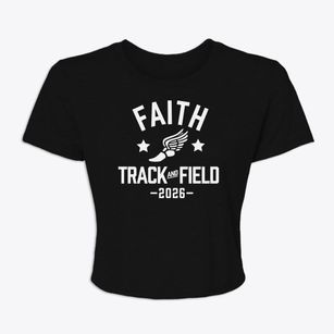 Faith Lutheran School Track and Field Women's Crop Top