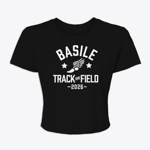 Basile Middle School Track and Field Women's Crop Top