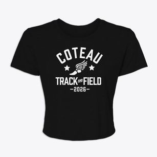 Coteau Elementary School Track and Field Women's Crop Top